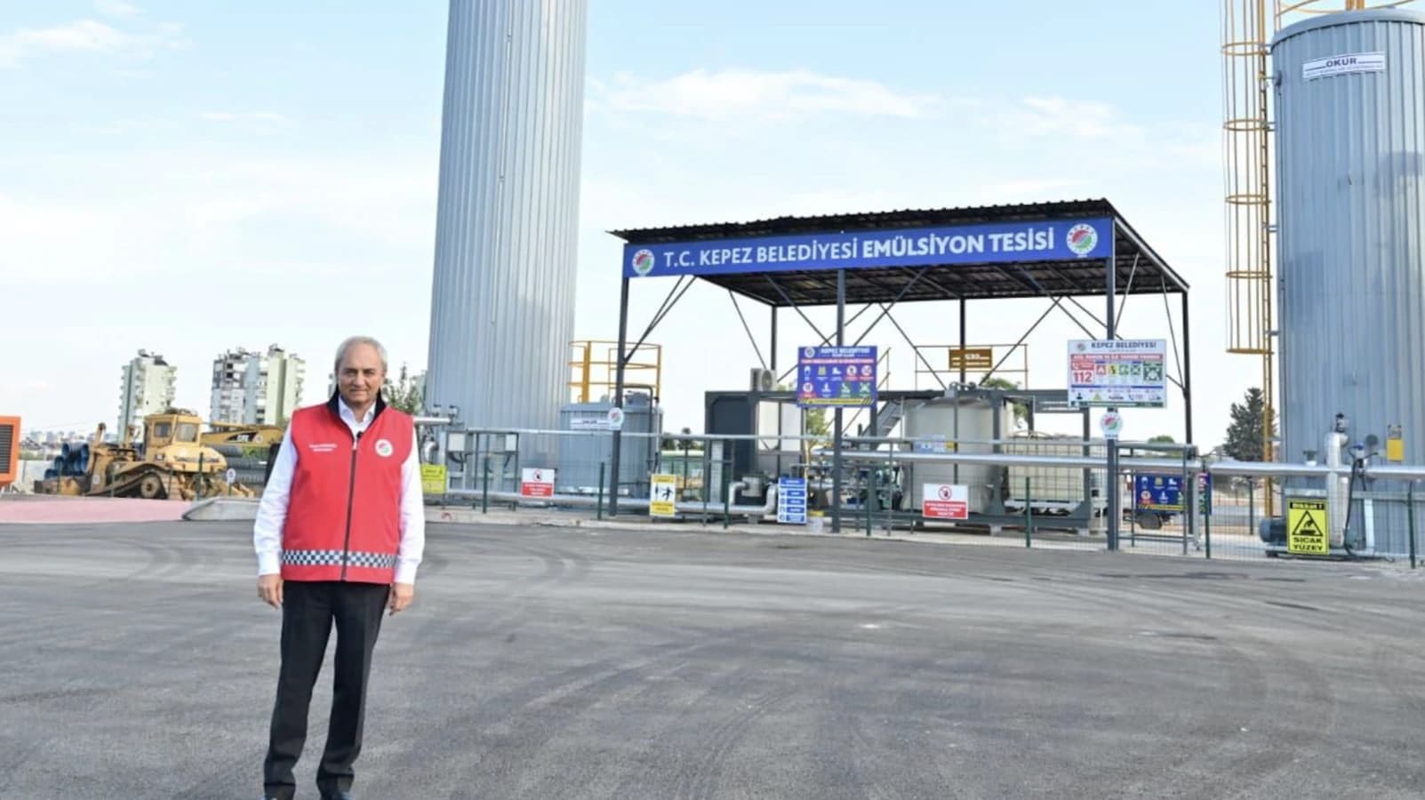 Kepez’de yol yatırımlarına milyonluk tasarruf sağlayacak tesis